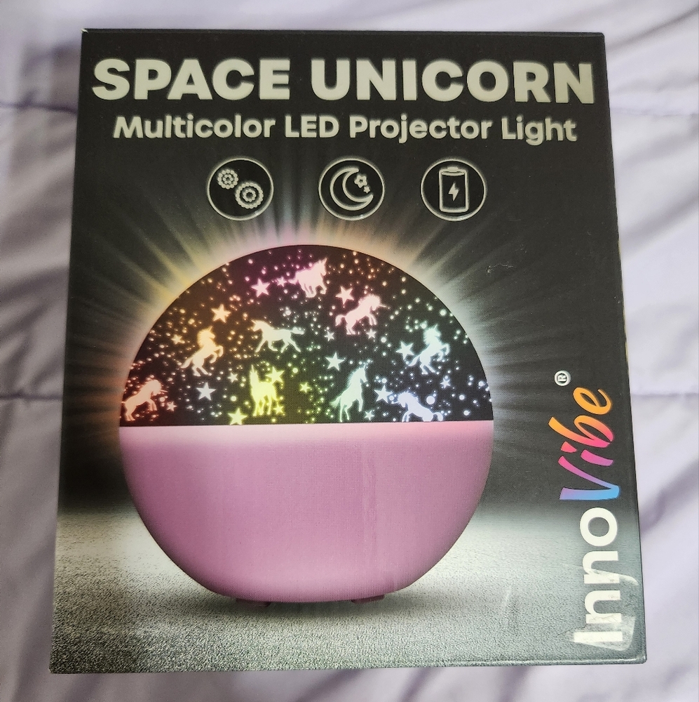 Space Unicorn LED Projector Light